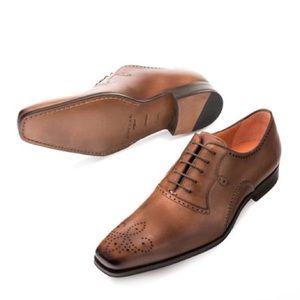 MEZLAN Munster in Cognac size 10.5 M